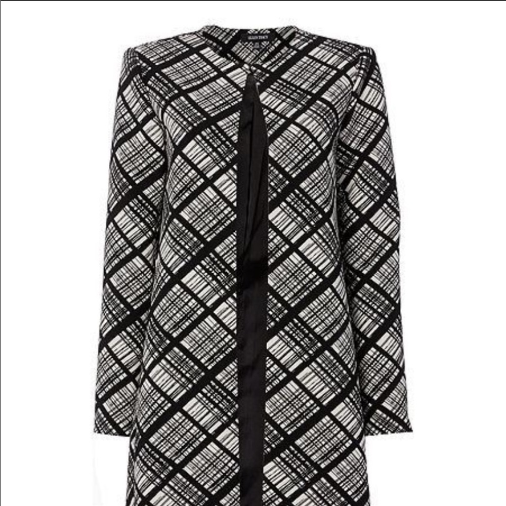 Ellen Tracy Black and White Jacket